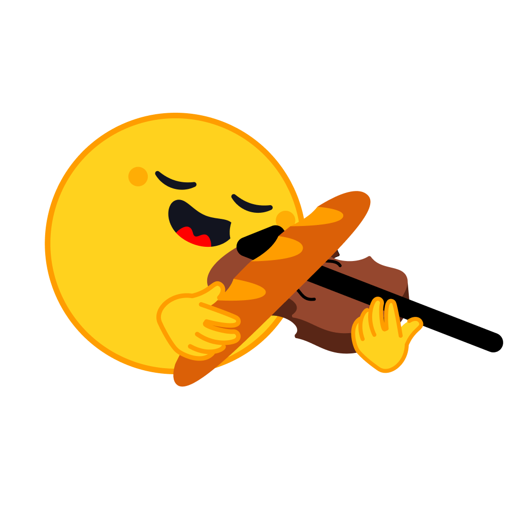 Baguette Violinist Huggy
